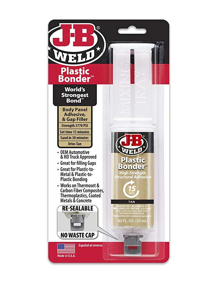 JB Weld Plastic Bonder