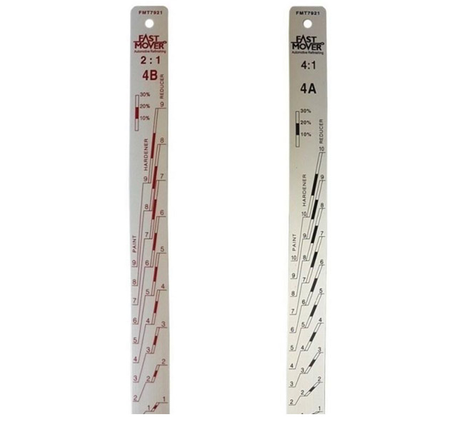 Paint Measuring Stick Aluminium